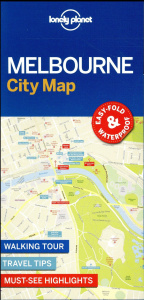 MELBOURNE CITY MAP 1ED -ANGLAIS- - LONELY PLANET