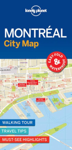 MONTREAL CITY MAP 1ED -ANGLAIS- - LONELY PLANET