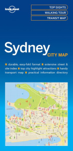 SYDNEY CITY MAP 1ED -ANGLAIS- - LONELY PLANET