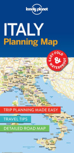 ITALY PLANNING MAP 1ED -ANGLAIS- - LONELY PLANET