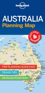 AUSTRALIA PLANNING MAP 1ED -ANGLAIS- - LONELY PLANET
