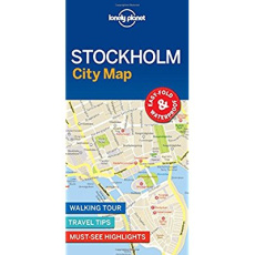 STOCKHOLM CITY MAP 1ED -ANGLAIS- - LONELY PLANET