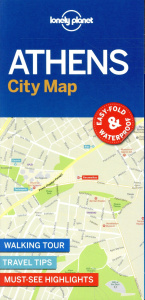 ATHENS CITY MAP 1ED -ANGLAIS- - LONELY PLANET