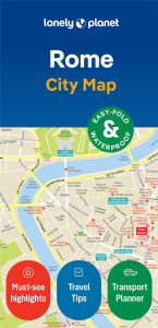 ROME CITY MAP 2ED -ANGLAIS- - LONELY PLANET ENG