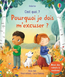 Pourquoi je dois m'excuser ? Avec des rabats à soulever - Hall Rose ; Fleming Lucy ; Daynes Katie ; Lyons Sa