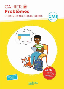 Cahier de problèmes CM1. Utiliser les modèles en barres, Edition 2023 - Jamet Jean-Michel