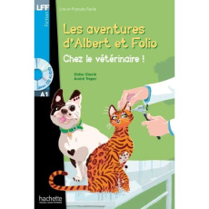 Les aventures d'Albert et Folio. Chez le vétérinaire ! Avec 1 CD audio MP3 - Treper André ; Eberlé Didier