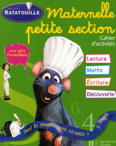 Ratatouille maternelle petite section. Cahier d'activités - Sunder Susan