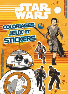Star Wars Coloriages jeux et stickers