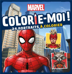 Marvel. 24 portraits à colorier - COLLECTIF