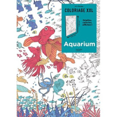 Aquarium coloriage XXL - Collectif