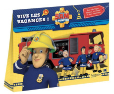 Sam le pompier Vive les vacances ! Avec 1 poster, 1 livre de coloriages, 1 planche de stickers, 1 li - Hervieux Julien ; Lacasse Joséphine ; Mousstamire