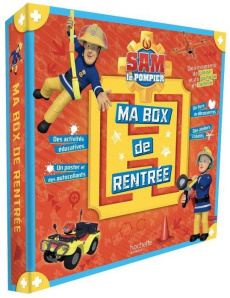 Ma box de rentrée Sam le pompier. Avec 1 poster, 1 livre de découvertes, 1 livre d'activités, 1 livr