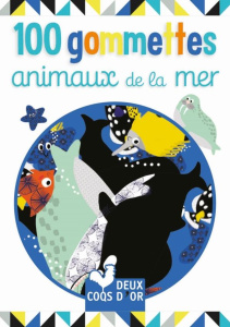 100 gommettes animaux de la mer