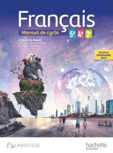 Français 5e 4e 3e Cycle 4. Manuel de cycle, Edition 2016 - Bacik Eric ; Musset Marie ; Gros Fabrice ; Tritsch