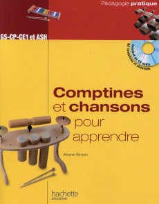 Comptines et chansons pour apprendre. Avec 1 CD audio - Simon Ariane