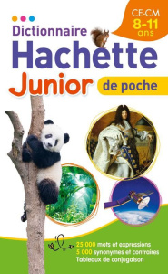 Dictionnaire Hachette Junior de Poche CE-CM, 8-11 ans - COLLECTIF