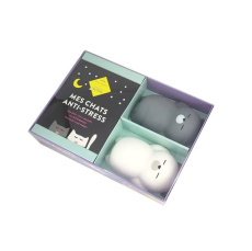 Coffret Mes chats anti-stress. Avec 2 squishies en forme de chat et 1 livre de sophrologie - Belliart Virginie - Leblanc Valérie