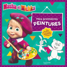 Mes premières peintures Masha et Michka