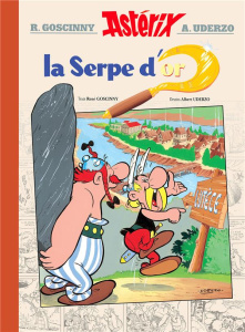 Astérix : La serpe d'or. Edition de luxe - Goscinny René ; Uderzo Albert ; Tellop Nicolas