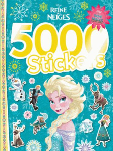 5000 stickers La Reine des Neiges