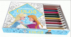 Carrément colos La Reine des Neiges. Avec 12 crayons de couleurs