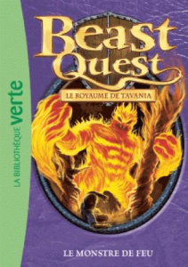 Beast Quest - Le royaume de Tavania Tome 42 : Le monstre de feu - Blade Adam ; Longre Blandine