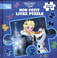 Mon petit livre puzzle La Reine des Neiges - Joyeuses fêtes avec Olaf - COLLECTIF