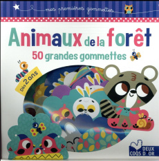 Animaux de la forêt. 50 grandes gommettes - Americo Tiago
