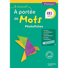 Français CE1 cycle 2 Le nouvel A portée de mots. Photofiches, Edition 2018, avec 1 CD audio - Bourgouint Philippe ; Bottet Eléonore ; Lucas Jani