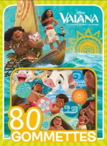 VAIANA - 80 GOMMETTES DISNEY