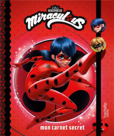 Mon carnet secret Miraculous. Avec 2 badges - COLLECTIF