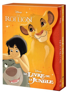 Coffret Disney Cinéma. Coffret en 2 volumes : Le Roi Lion ; Le Livre de la Jungle - COLLECTIF