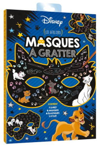 Masques à gratter Disney. Les ateliers