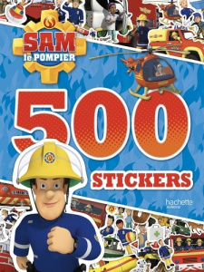 500 stickers Sam le pompier