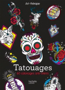 Tatouages. 60 coloriages anti-stress - Pegaz Toma