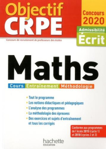 Maths. Admissibilité écrit, Edition 2020 - Descaves Alain