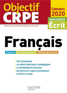 Français. Admissibilité Ecrit, Edition 2020 - Allain Le Forestier Laurence ; Avezard-Roger Cécil