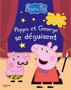 Peppa et George se déguisent. Plus de 100 autocollants