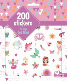 200 stickers au pays des filles - Boisson Marie-Rose