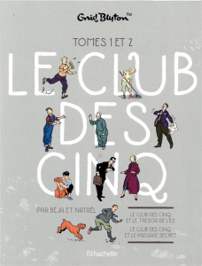 Le Club des Cinq (BD) : Coffret en deux volumes : Tome 1, Le club des cinq et le trésor de l'île ; T - BEJA/NATAEL