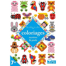Coloriages mystères & pixels - Turquois Alice