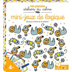 MINI-JEUX DE LOGIQUE - MINI BOITE AVEC FEUTRE VELEDA - TCHATCHA ESTELLE