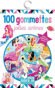 100 gommettes jolies sirènes - Boisson Marie-Rose