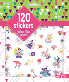 120 stickers jolies fées pailletées - Lapeyre Emilie