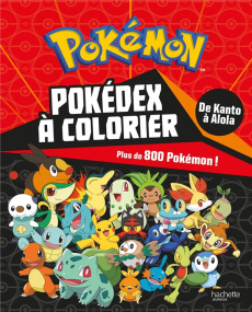 Pokedex à colorier. Plus de 800 Pokémon !