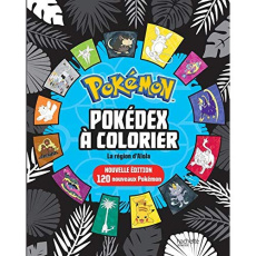 Pokédex à colorier. La région d'Alola