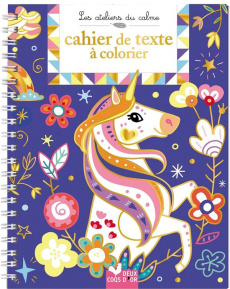 Mon cahier de texte à colorier - Sileo Cinzia