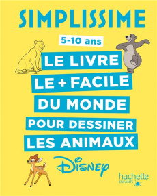 Le livre le facile du monde pour dessiner les animaux Disney - Herzog Lise