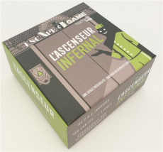 Escape game l'ascenseur infernal. Contient : 120 cartes et 1 livret - Bonnefoy Nicolas
